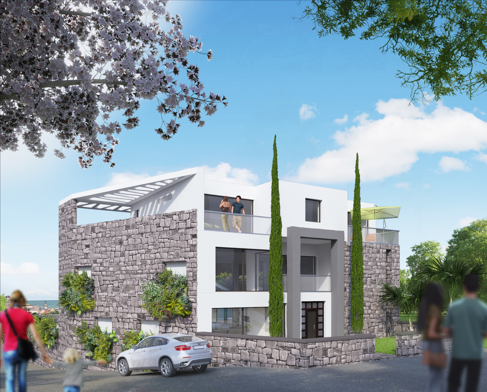 vente d'une villa de grand standing en centre ville à Porto Vecchio (Corse du Sud)