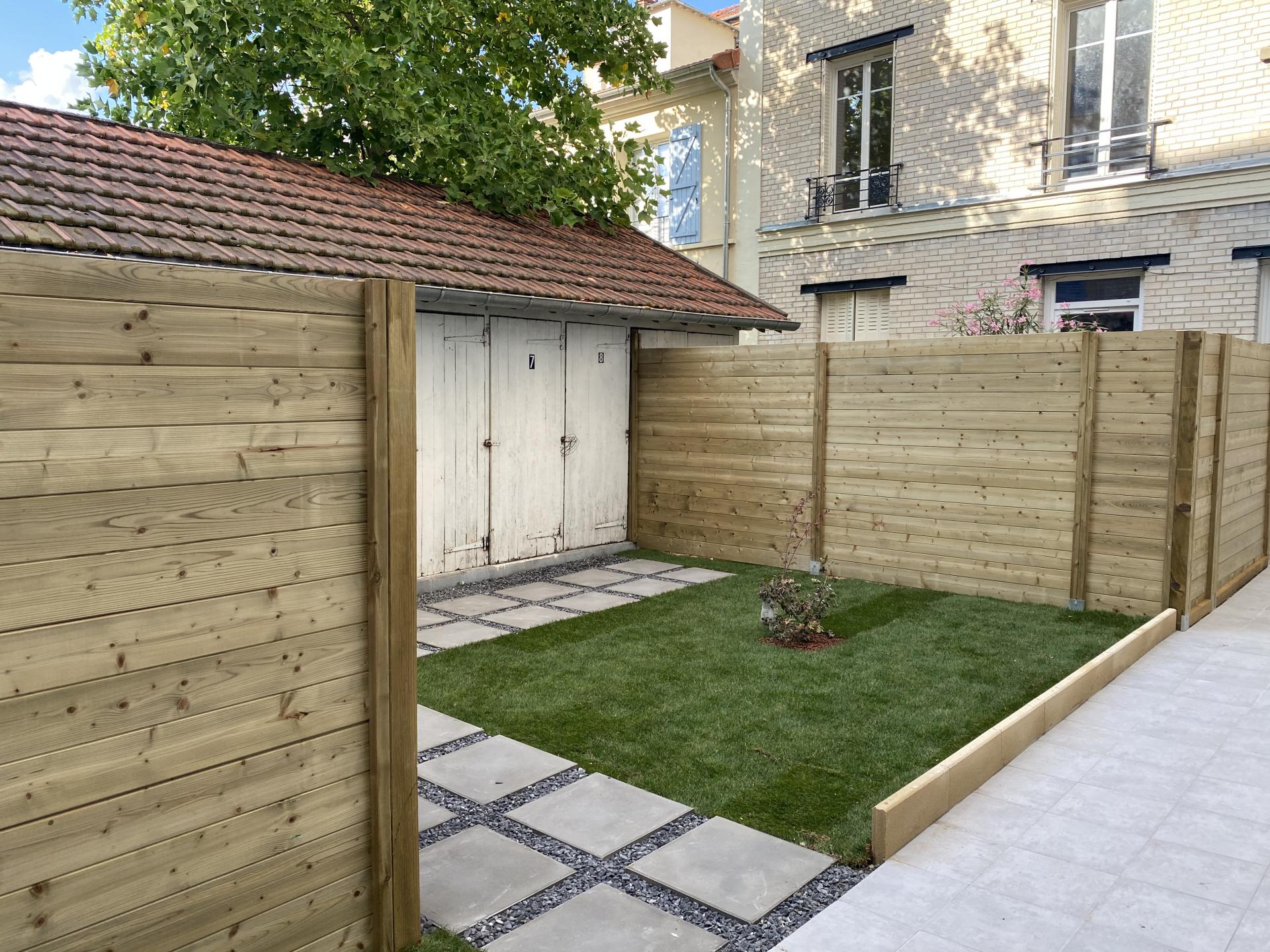 VIEUX PUTEAUX - RUE JEAN JAURES - MAIRIE - EXCEPTIONNEL REZ-DE-JARDIN AVEC JARDIN PRIVATIF