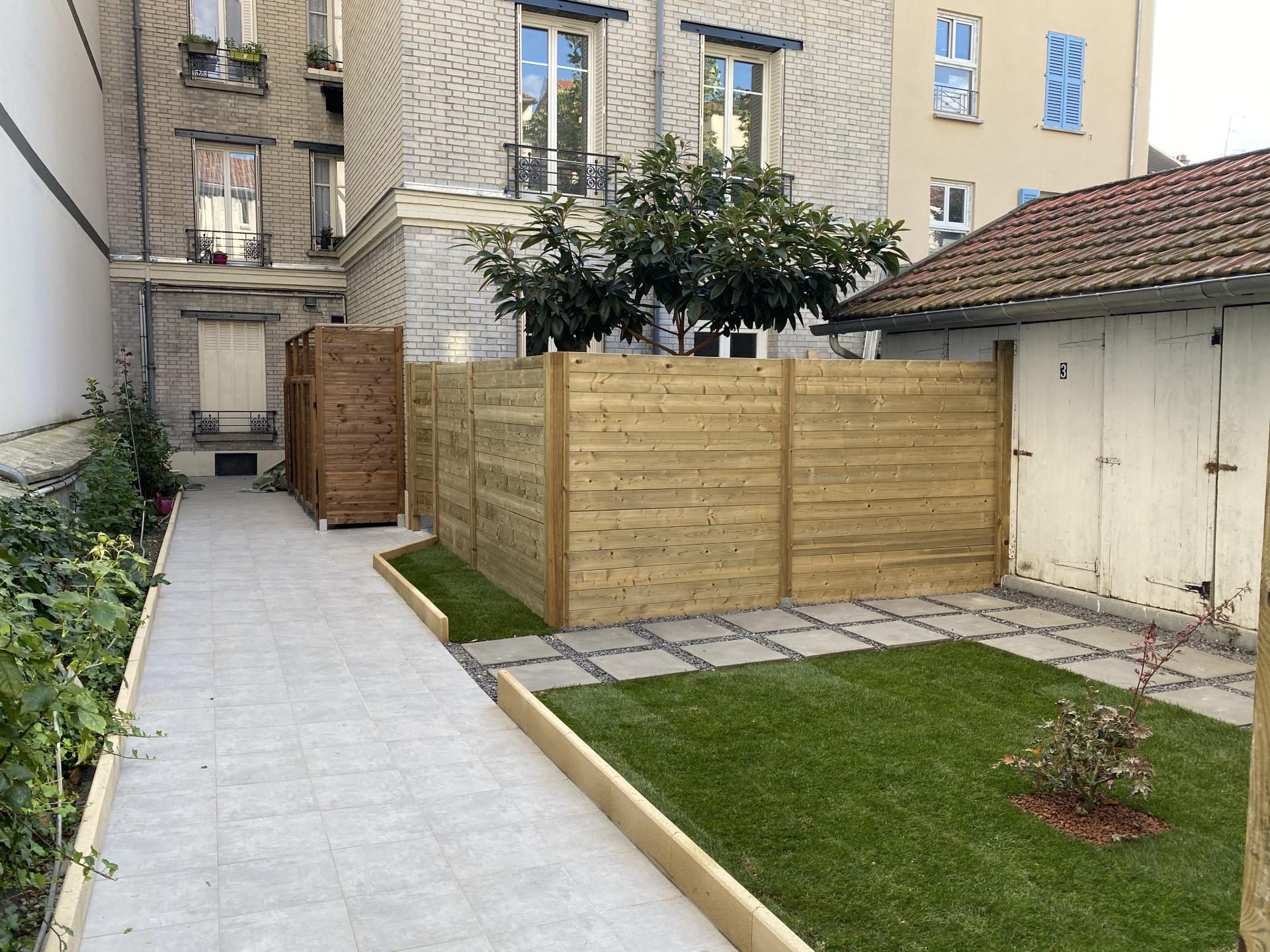 VIEUX PUTEAUX : RUE SAULNIER / RUE JEAN JAURES - EXCEPTIONNEL DUPLEX - JARDIN PRIVATIF