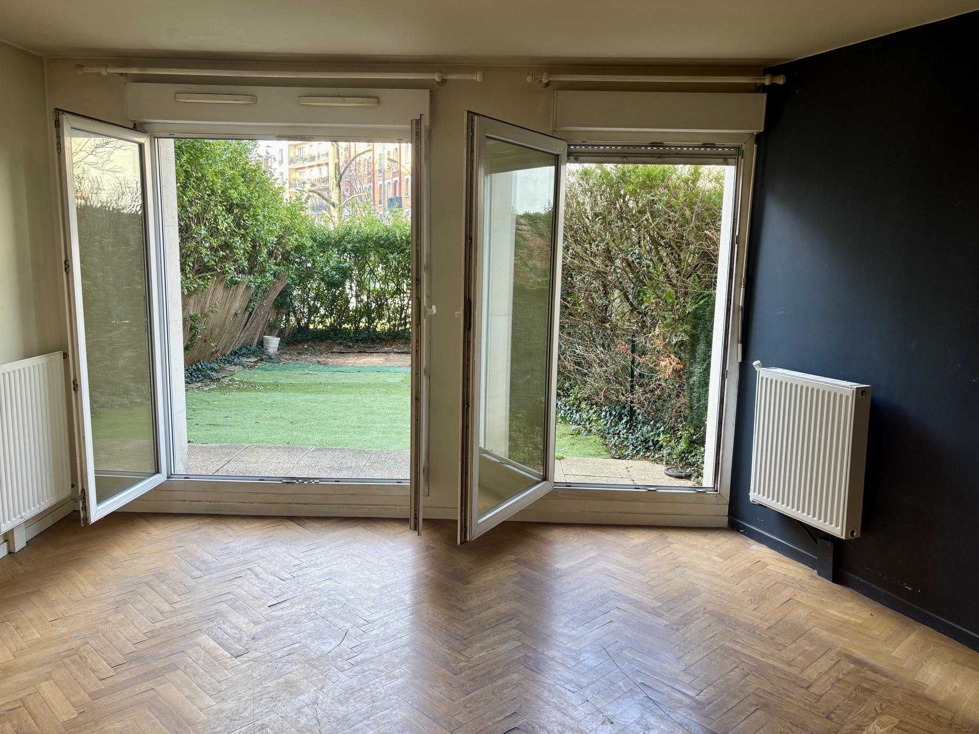 VINCENNES, 2 PIECES AVEC JARDIN
