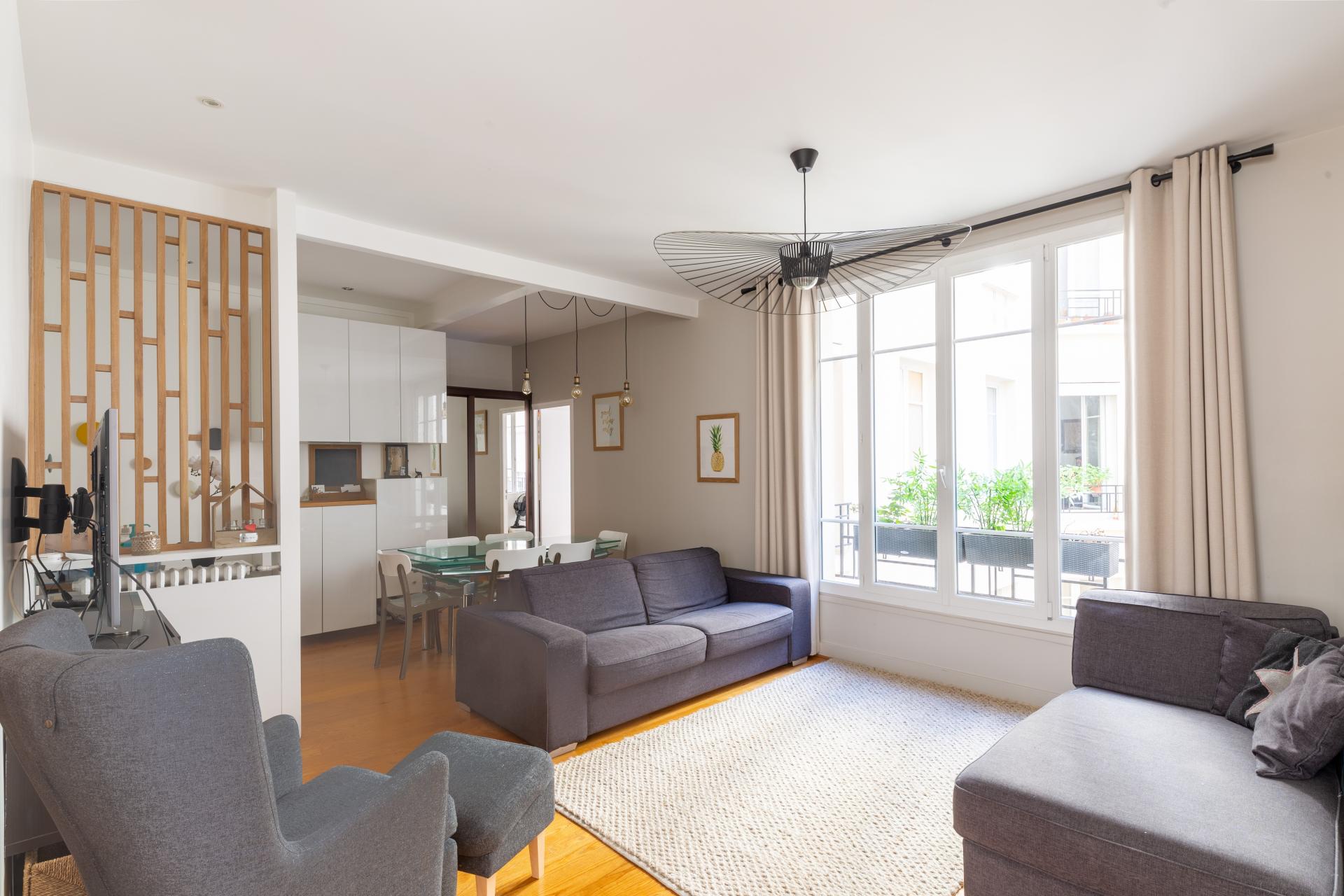 Saint-Mandé, appartement de 5 pièces de 92 m²