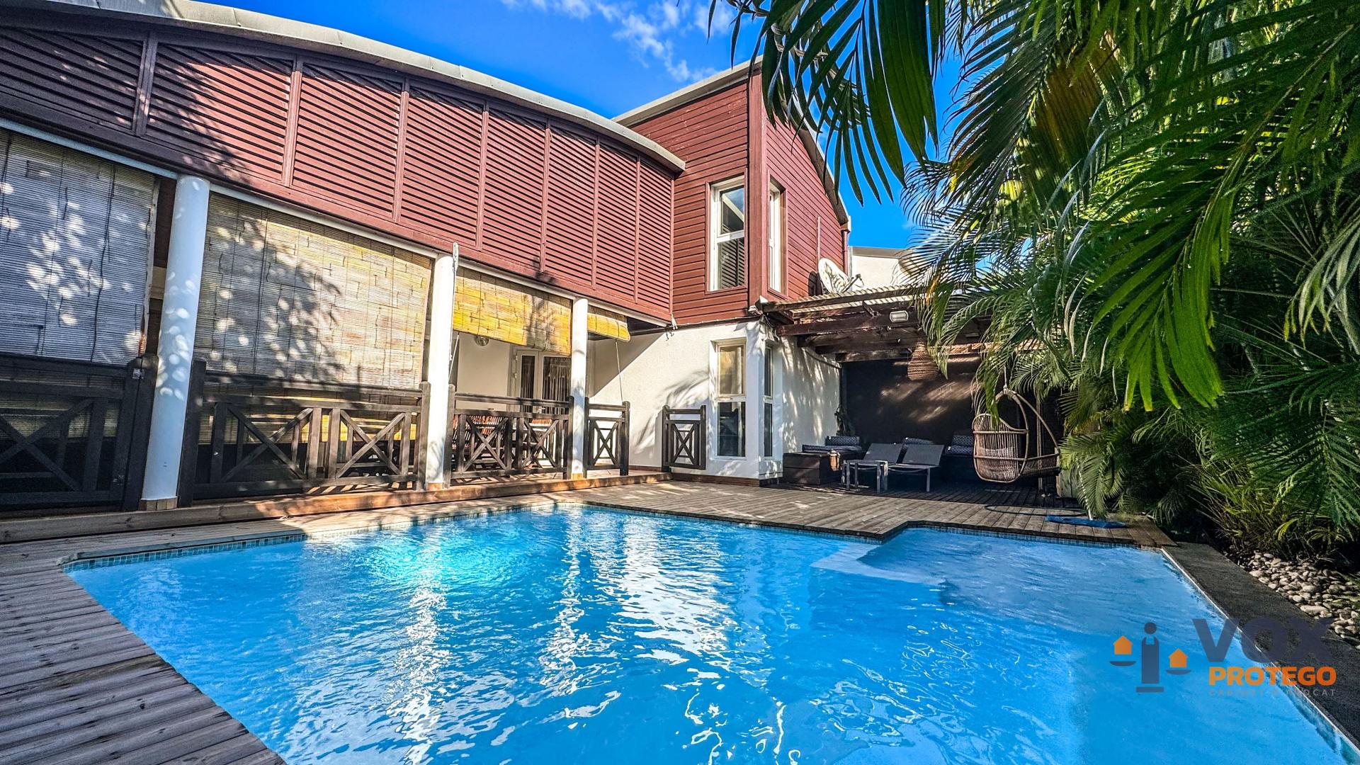 Maison F4/5 meublée avec piscine à Saint Joseph (Réunion)