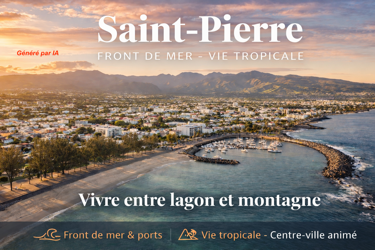 Appartement T2 avec balcon et parking couvert – 52,39 m² – Saint-Pierre