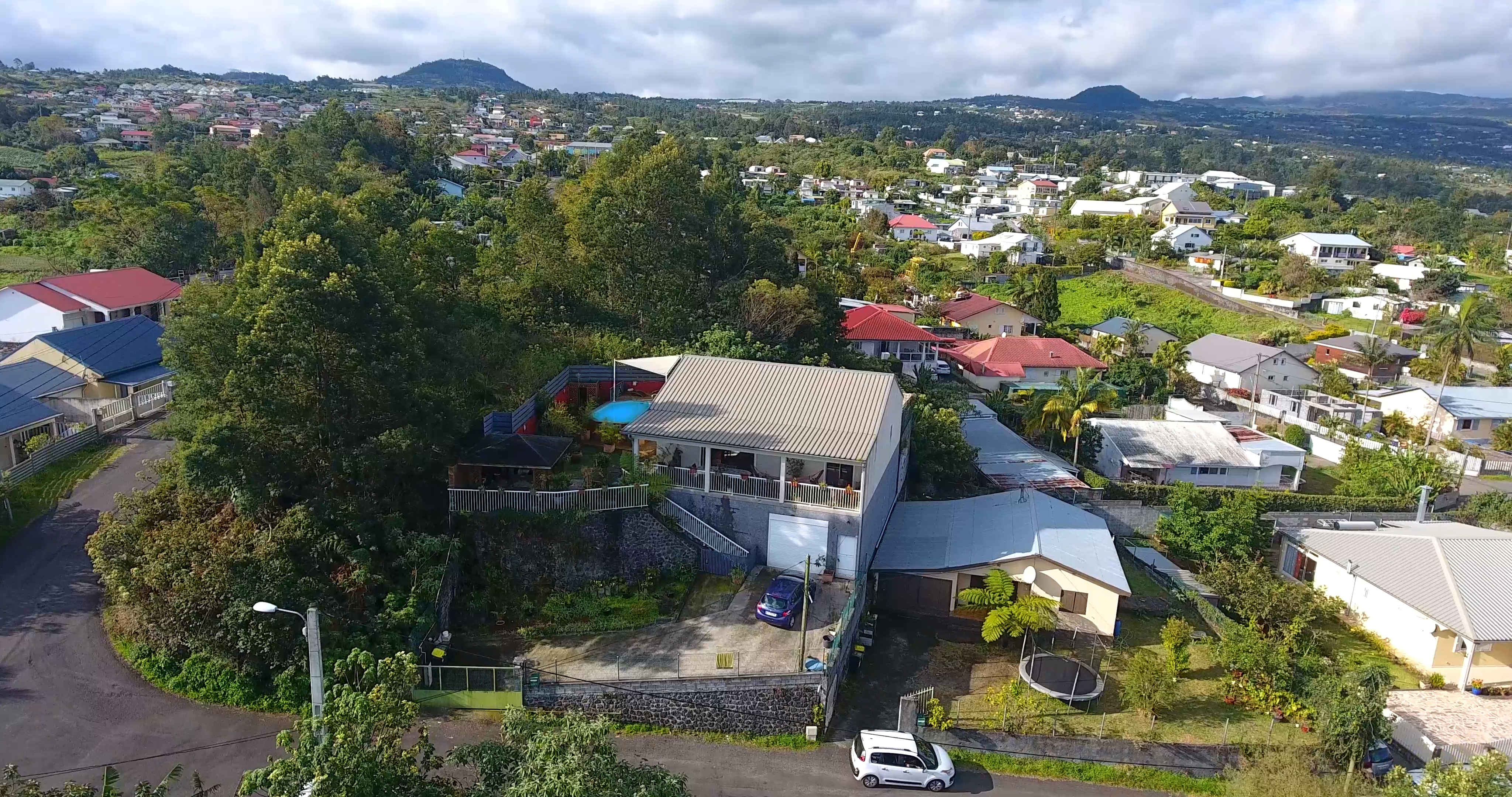 Belle villa au Tampon, SUD de la Réunion