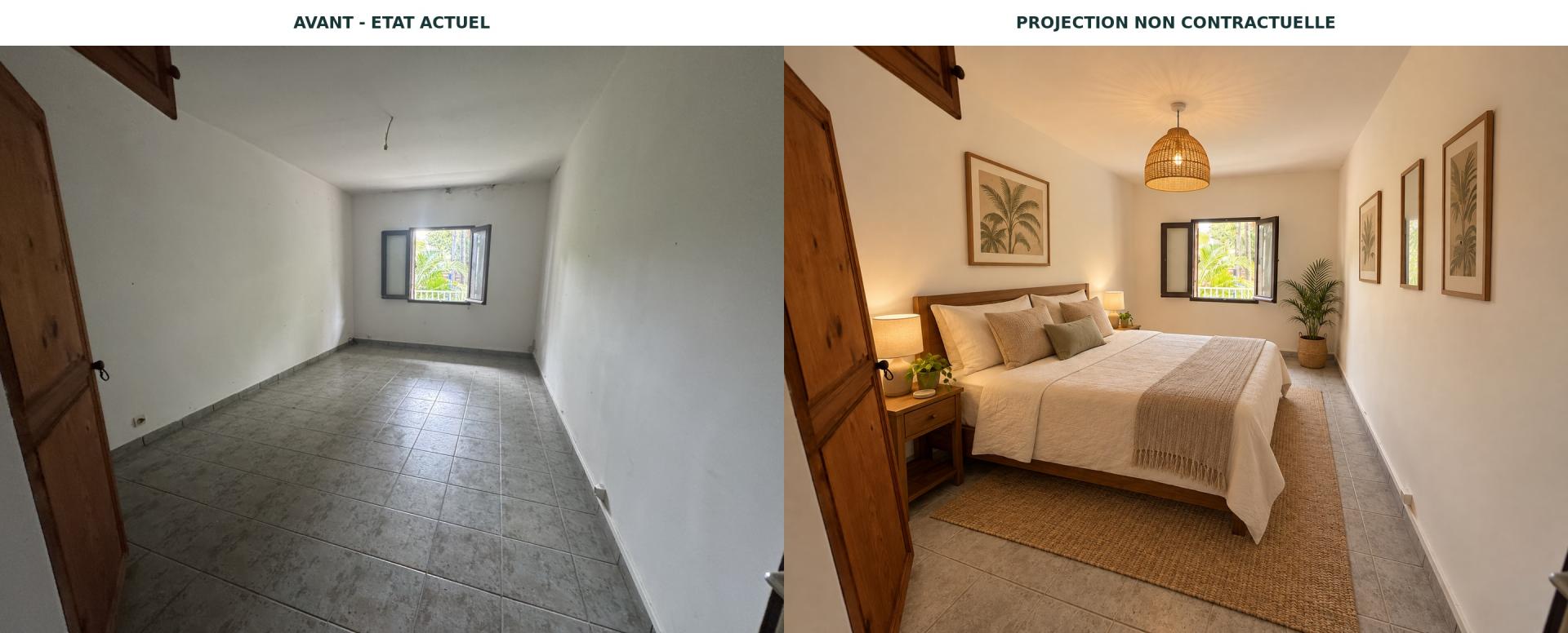 Grand Bois – Maison de plain-pied à rénover sur un terrain de 766 m²