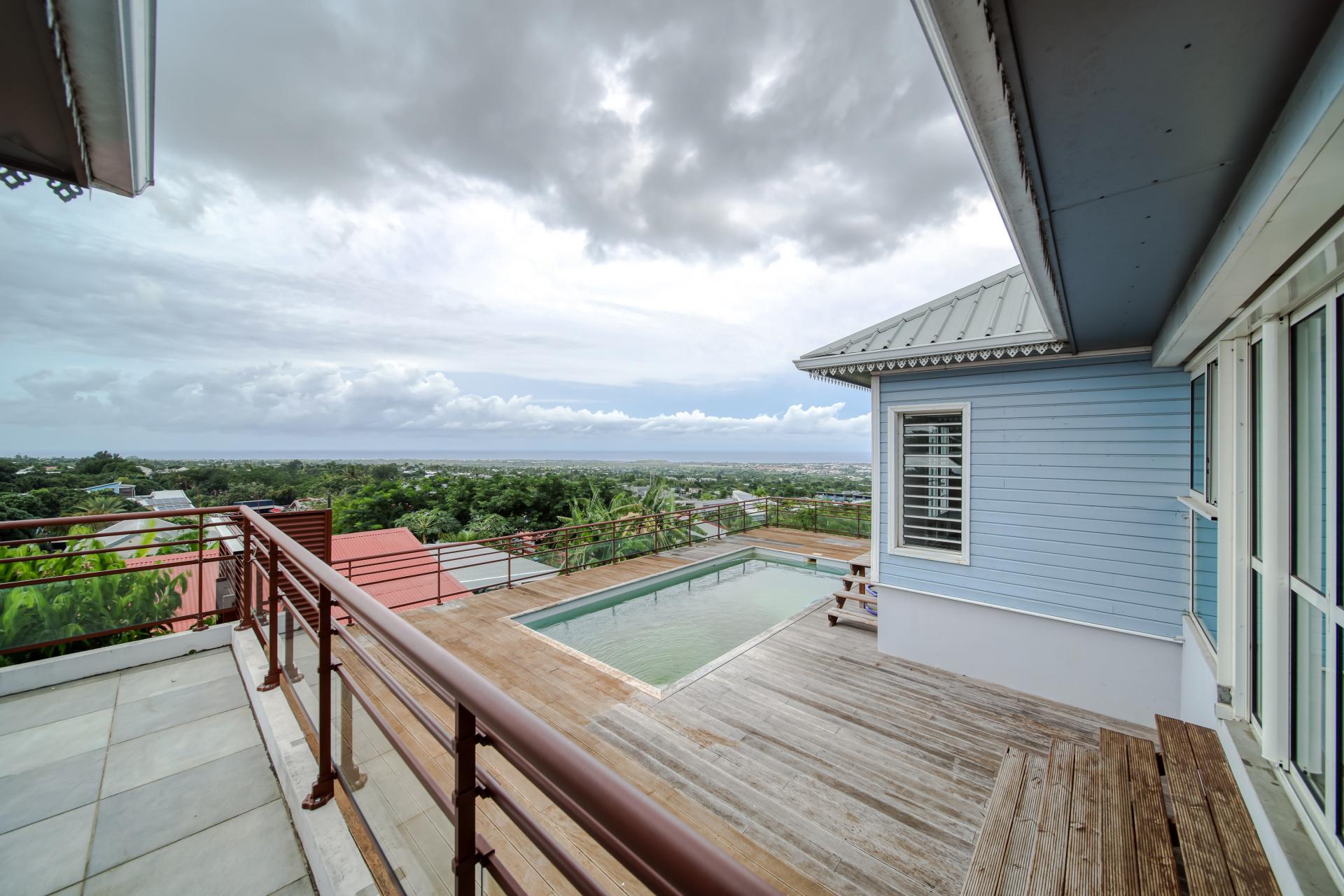 Villa d'exception à la Rivière Saint Louis - vue panoramique - (Réunion)