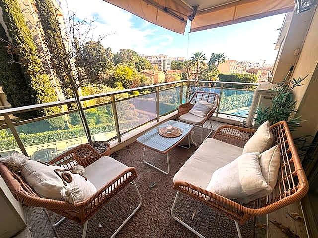 2 Pièces, parking, CANNES quartier résidentiel proche centre