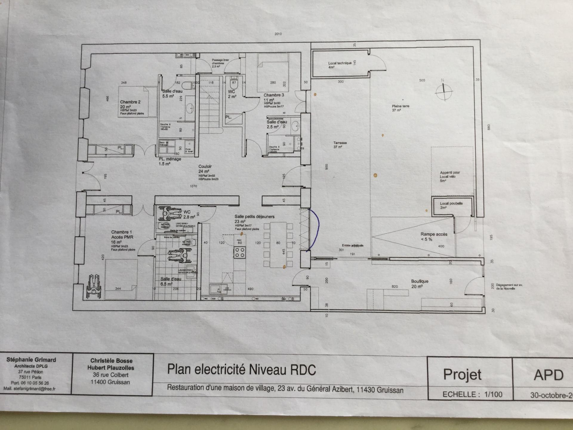 Vente DEMEURE 19 siècle / Maison d’hôtes  + LOFT PRIVATIF DE  140 M2/  Mer méditerranée Gruissan 13 pièces  400 M2 +extérieur