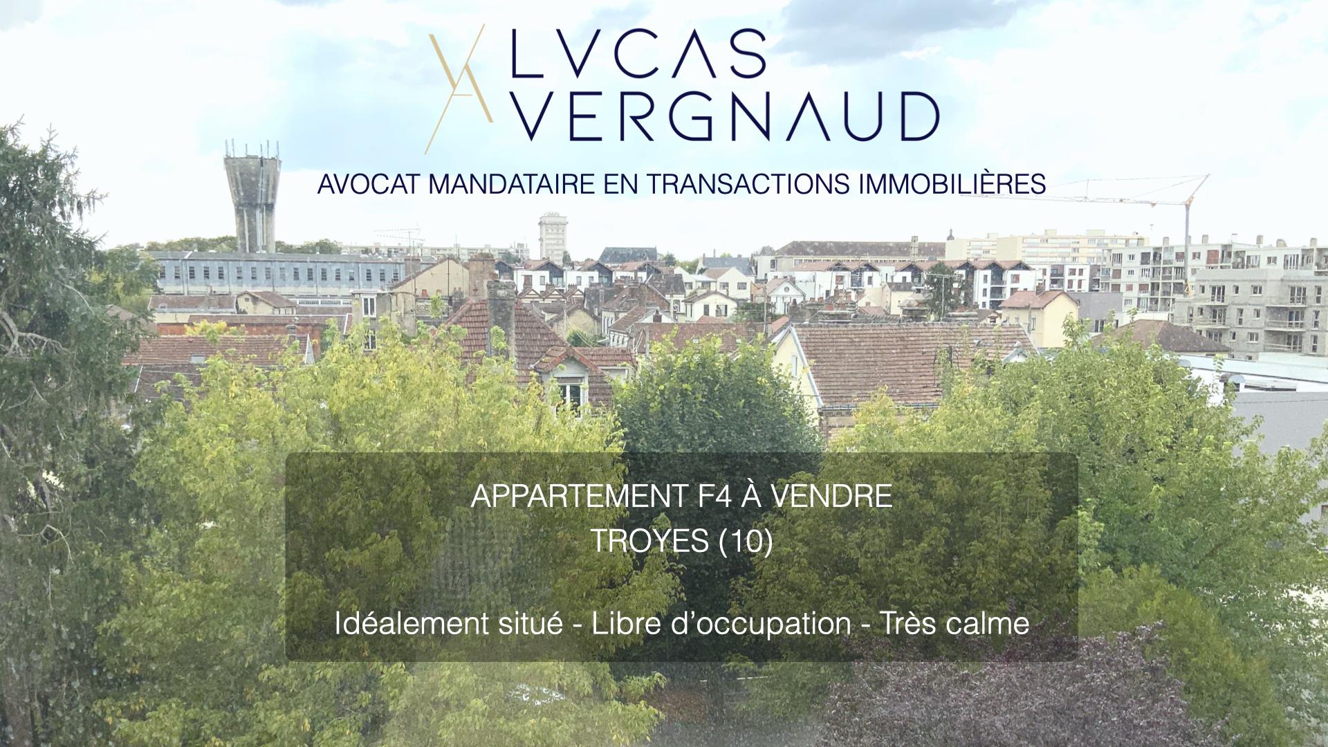APPARTEMENT F4 TROYES - LUMINEUX