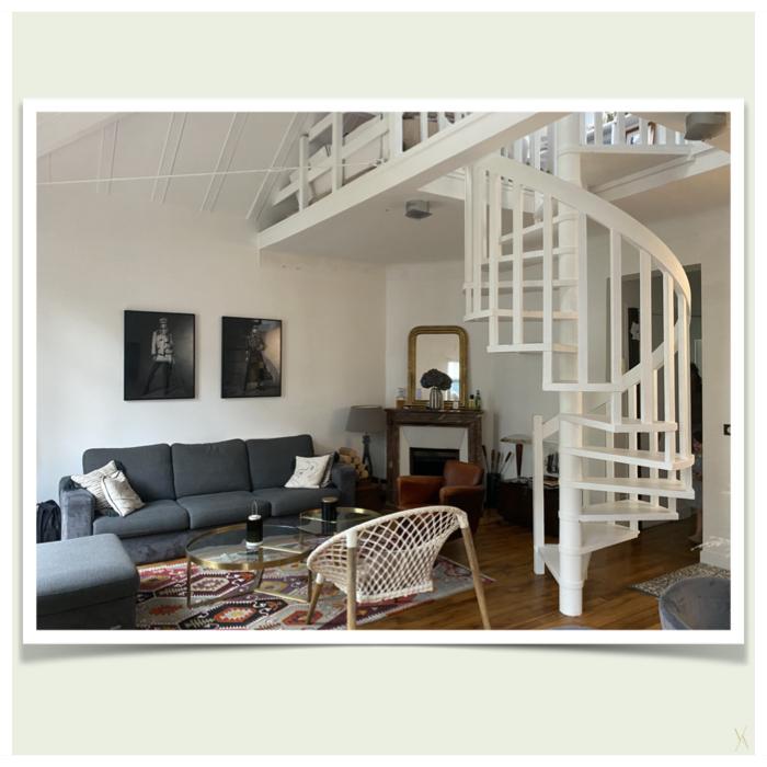 APPARTEMMENT T4 EXCEPTIONNEL ET ATYPIQUE SAINT-CLOUD - 117 M2 AU SOL : 72M2 CARREZ + 44M2 MEZZANINE ET DEGAGEMENT