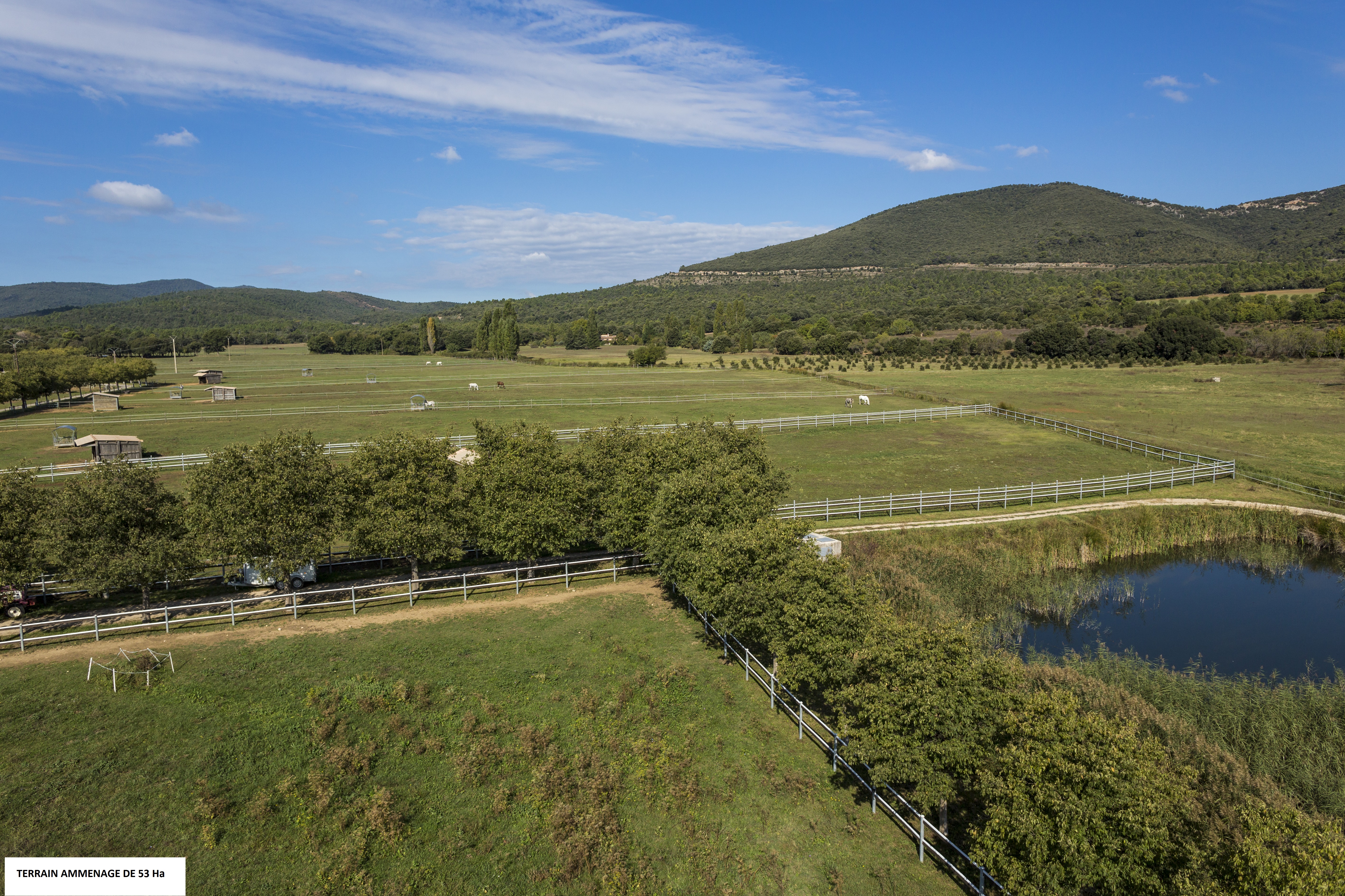 côte d'azur-VAR : Haras en pleine nature d'une capacité de 60 chevaux