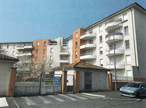 Poitiers, appartement T2, 42,20 m2, avec parking privatif, résidence Saint-Eloi, Boulevard Saint Just (vide) 