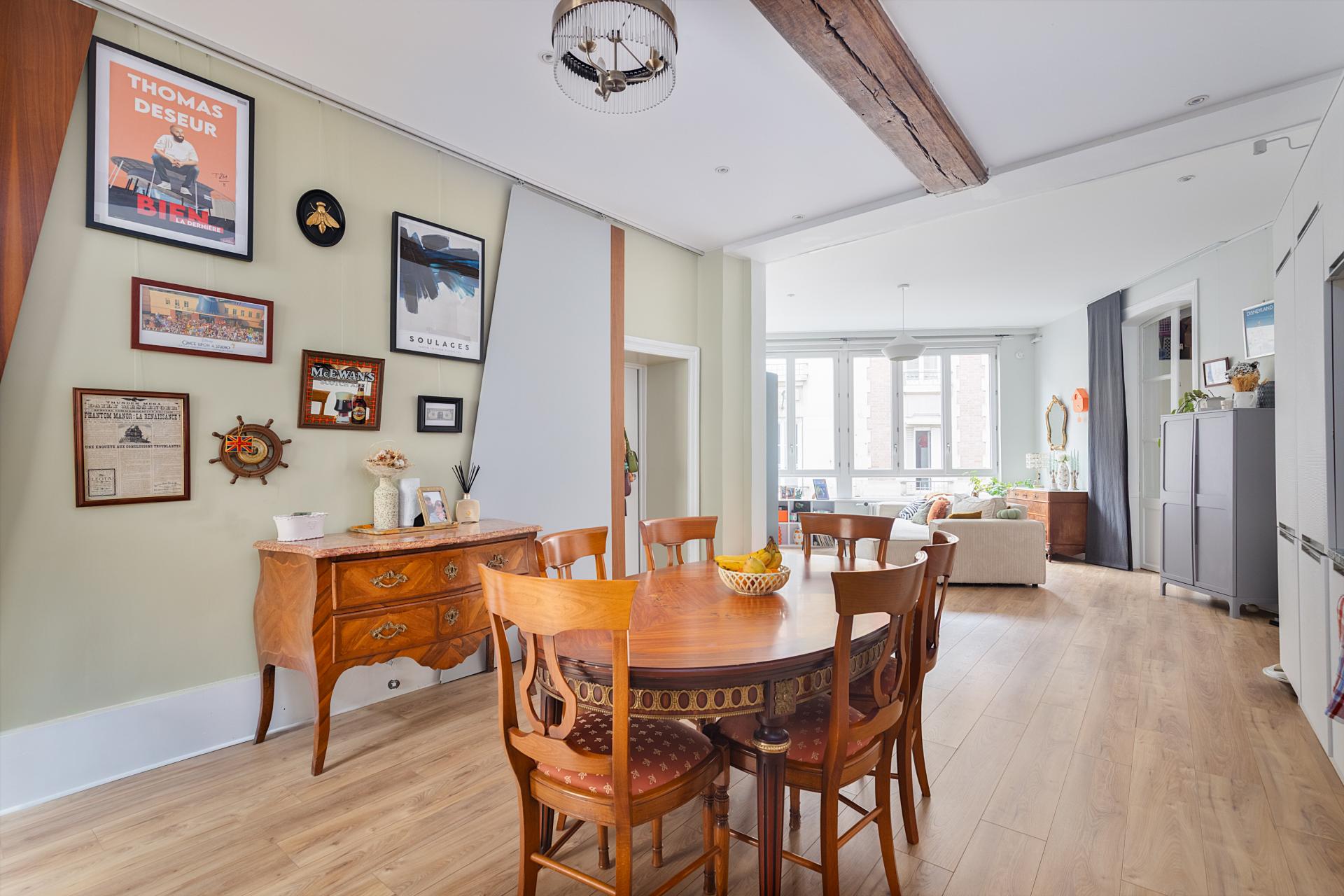 À vendre – Triangle d’Or, Compiègne – 95,25 m² lumineux et traversant