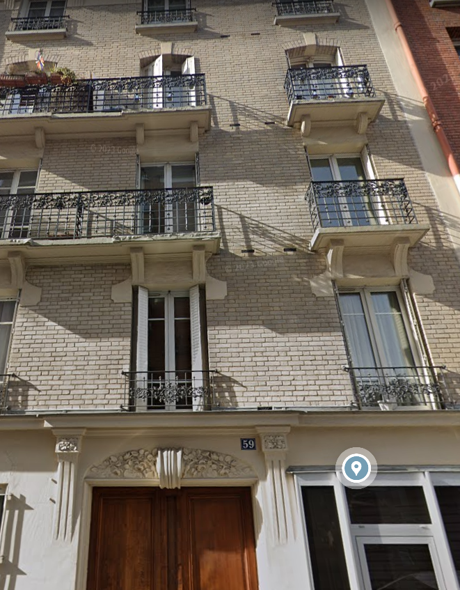 A VENDRE BEL APPARTEMENT DE 2 PIECES OCCUPE RUE DE LA CHINE PARIS 20ème