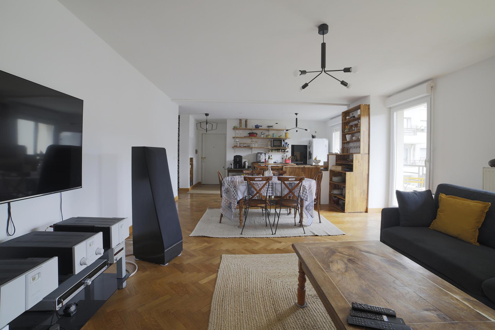 Appartement 96,89m2 - 4 pièces - Centre Ville CACHAN 