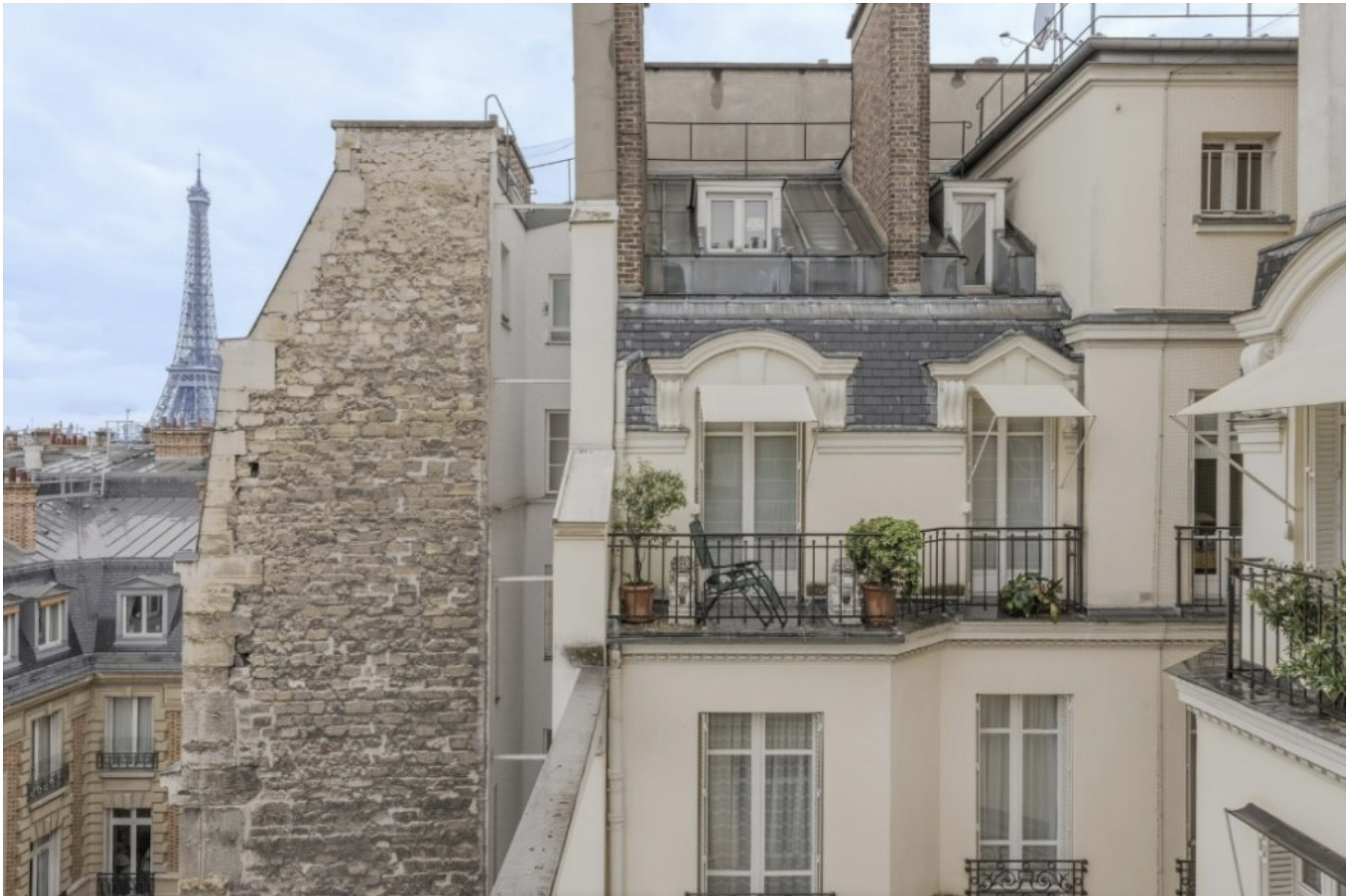Un luxueux appartement de 283m2, comme une maison sur le toit