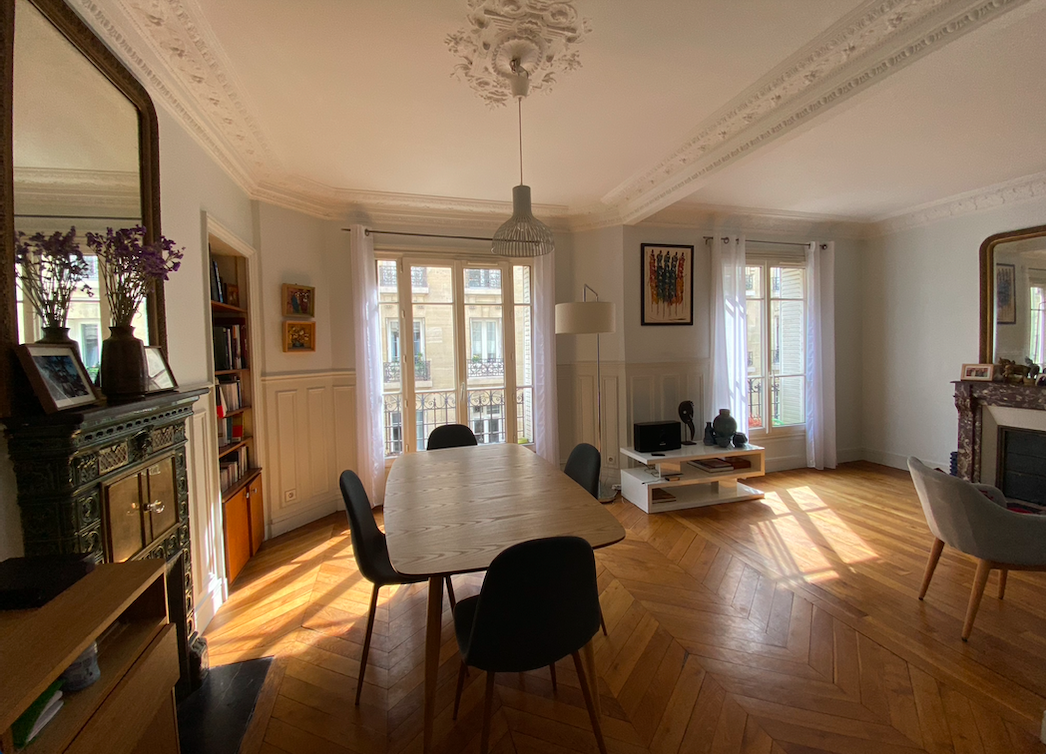 Appartement 3 pièces traversant