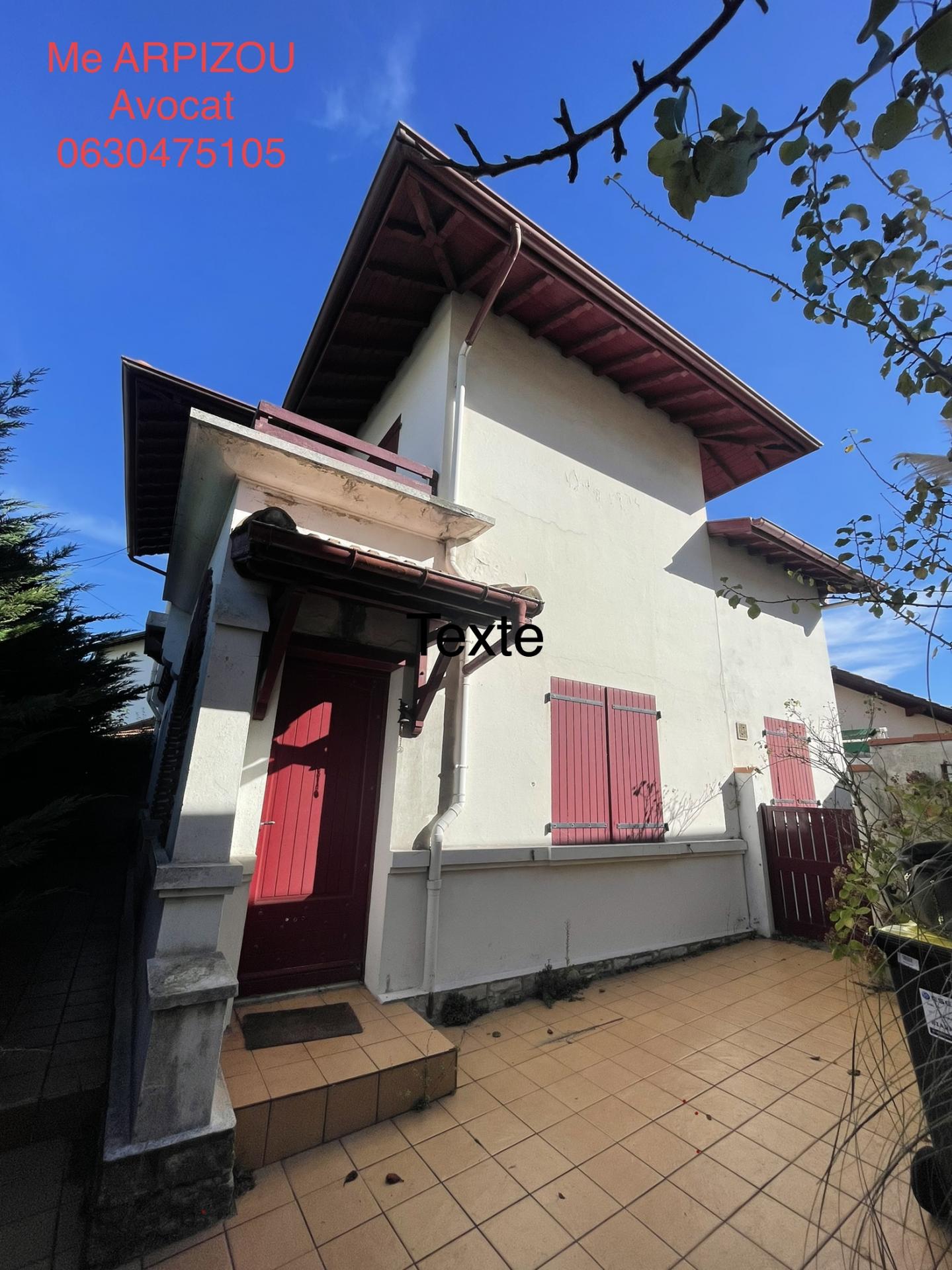 Maison Biarritz quartier St Martin