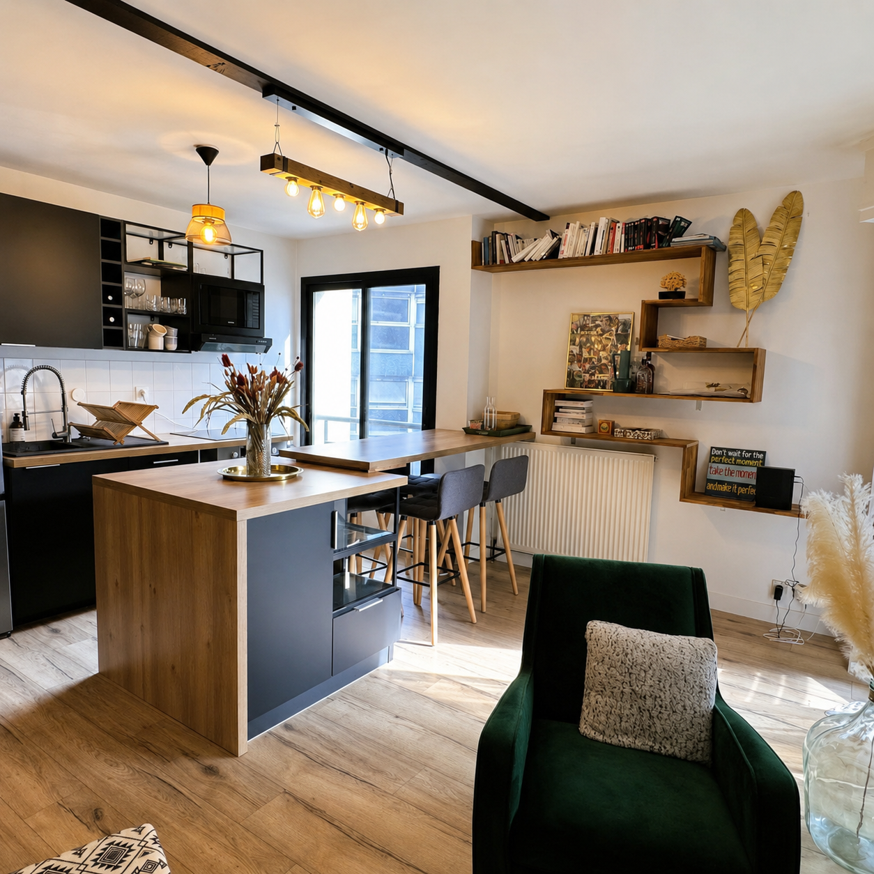 COUP DE CŒUR À NANTES (CANCLAUX )– T3 AVEC BALCON ET DOUBLE GARAGE