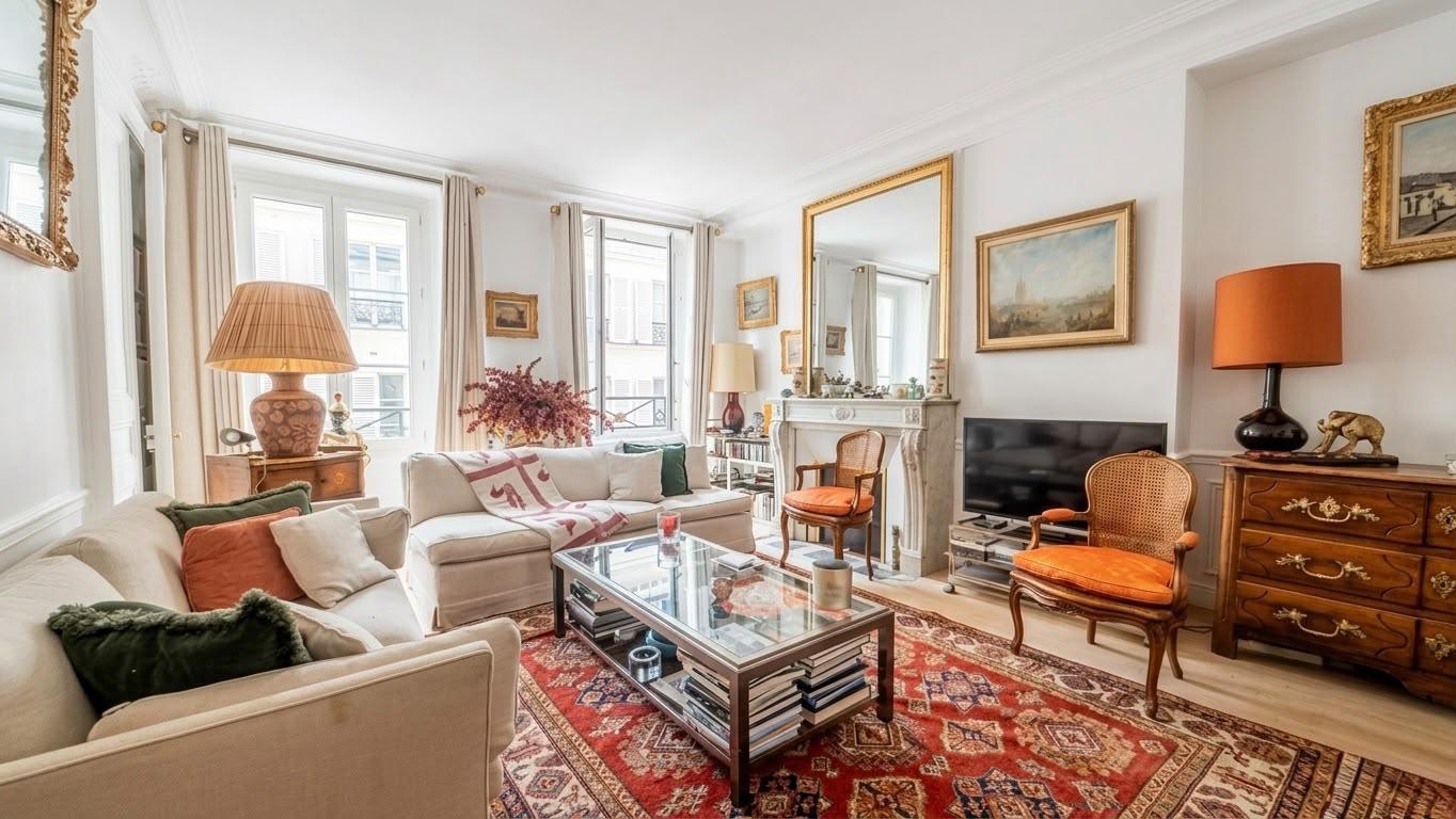 A vendre - Élégant appartement traversant de 113 m² – Paris 7e – Rue de Bourgogne