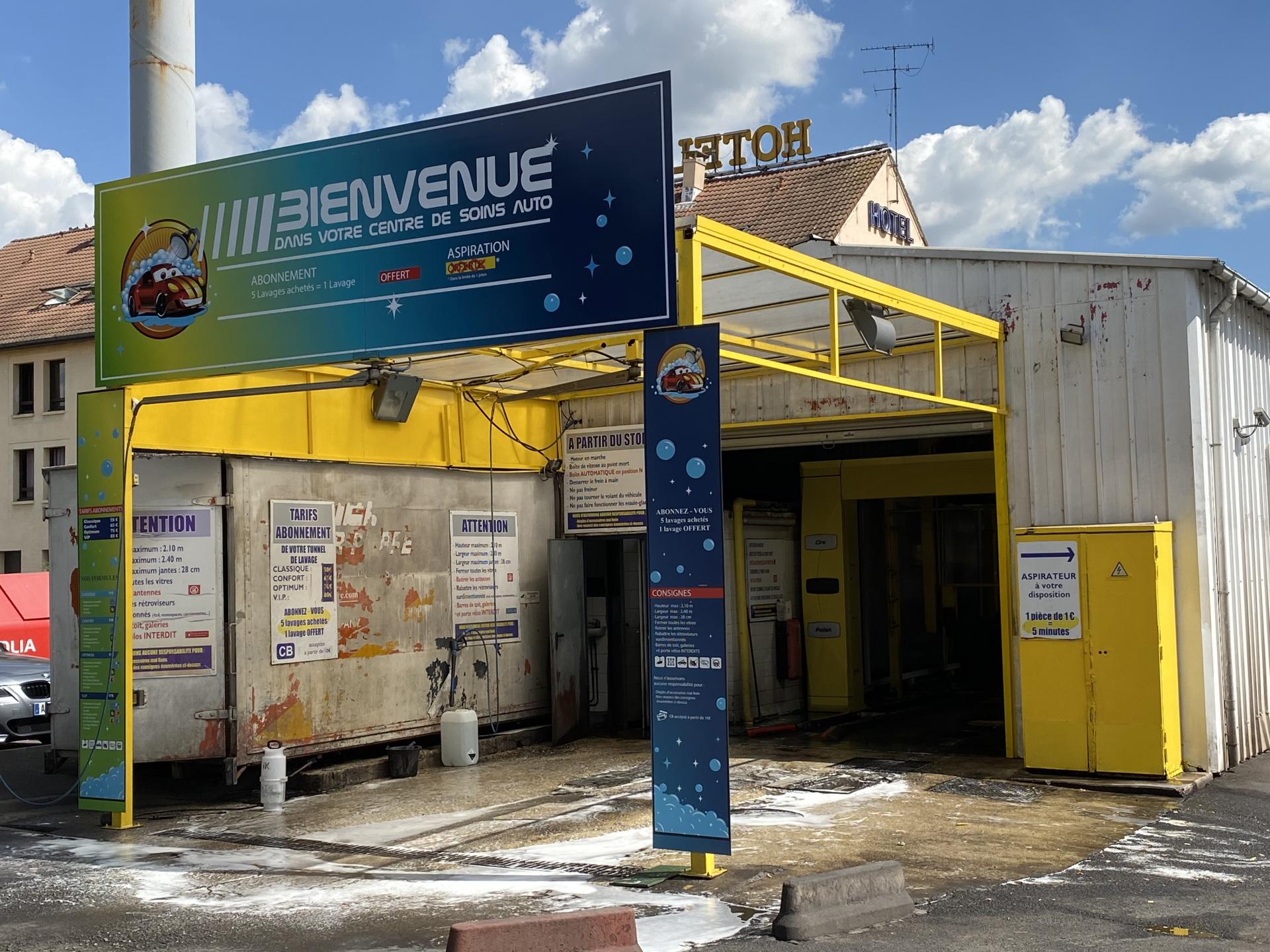 Cession d'un fonds de commerce de lavage de véhicules automobiles situé  dans le centre commercial du VALDOLY   