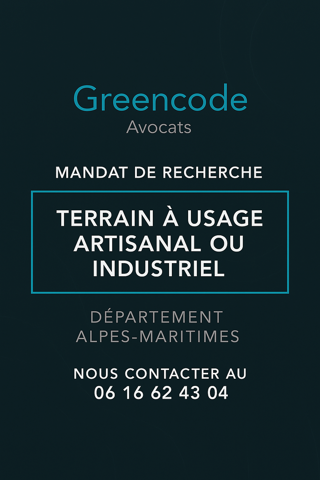 Recherche de Terrain Alpes-Maritimes