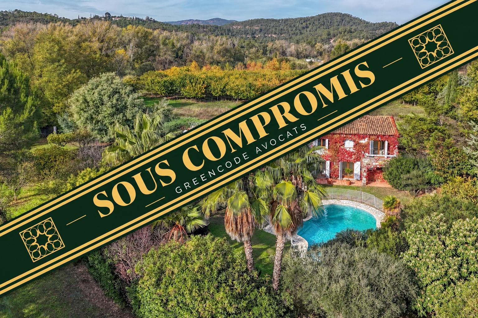 Fréjus (Var) — Villa implantée sur terrain agricole de 10 hectares
