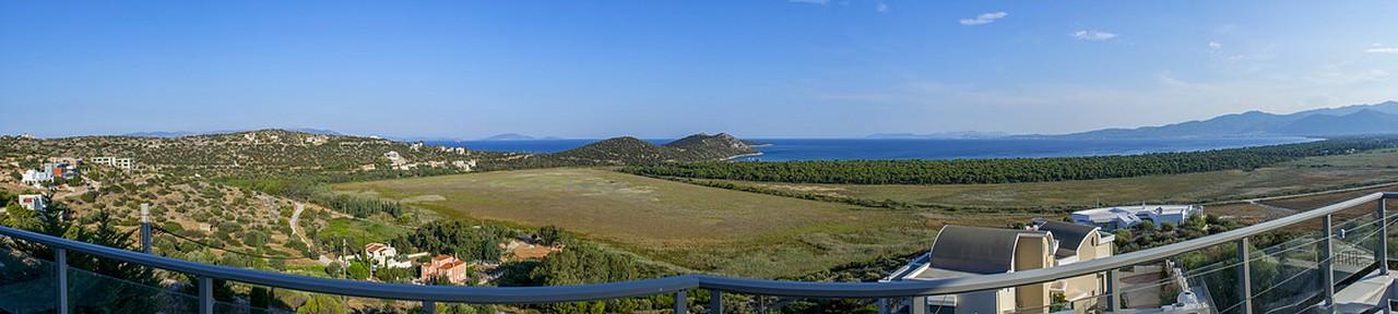 GRECE ATTIQUE - APPARTEMENT TRIPLEX - VUE MER & FORET