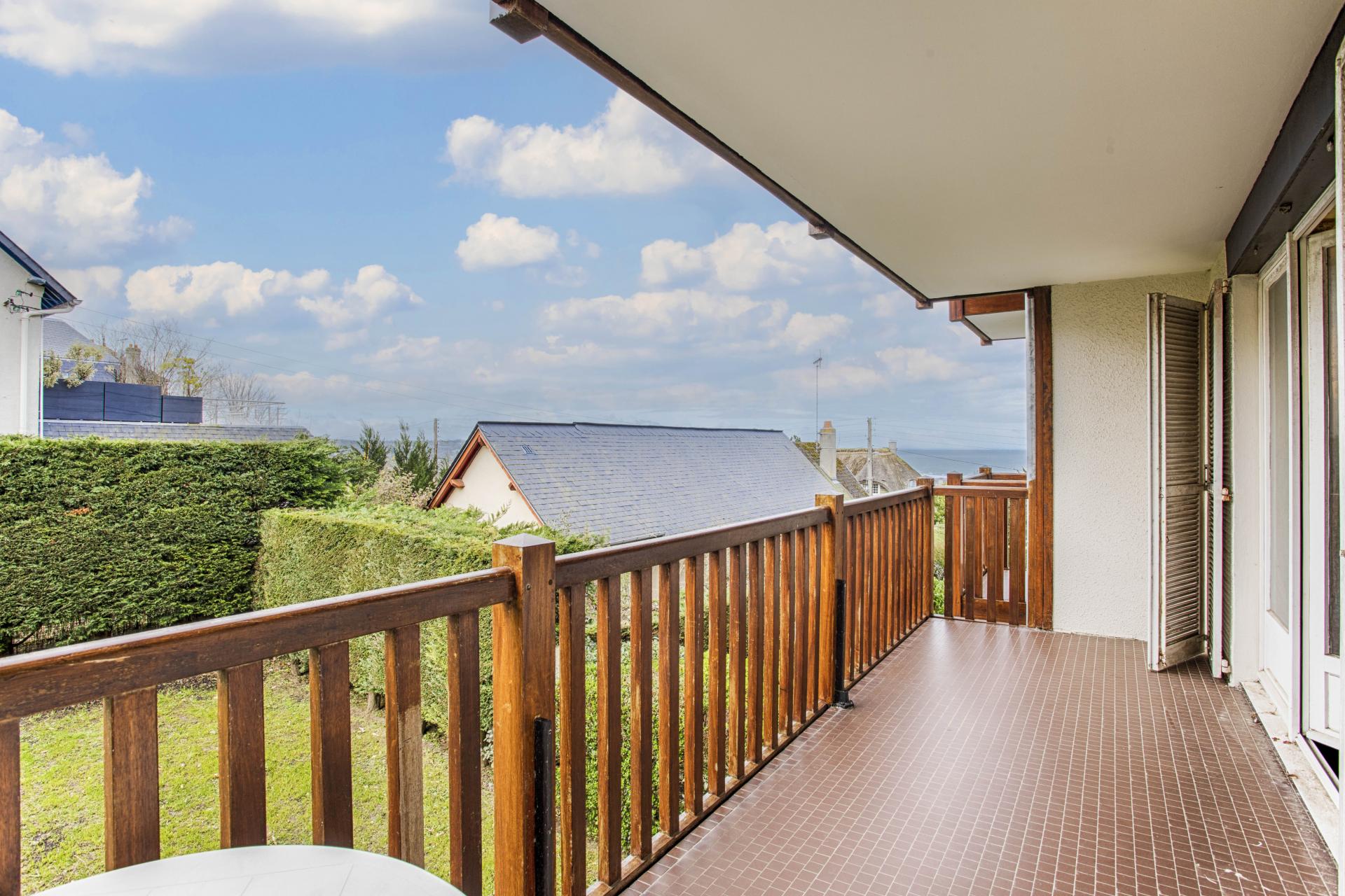 Appartement 2P 49m² Trouville-sur-Mer Terrasse vue mer